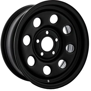 Envy Wheels – NX4 STEEL WHEEL – Black – 15″x6″ 7mm – All weather Wheels – NX40709
